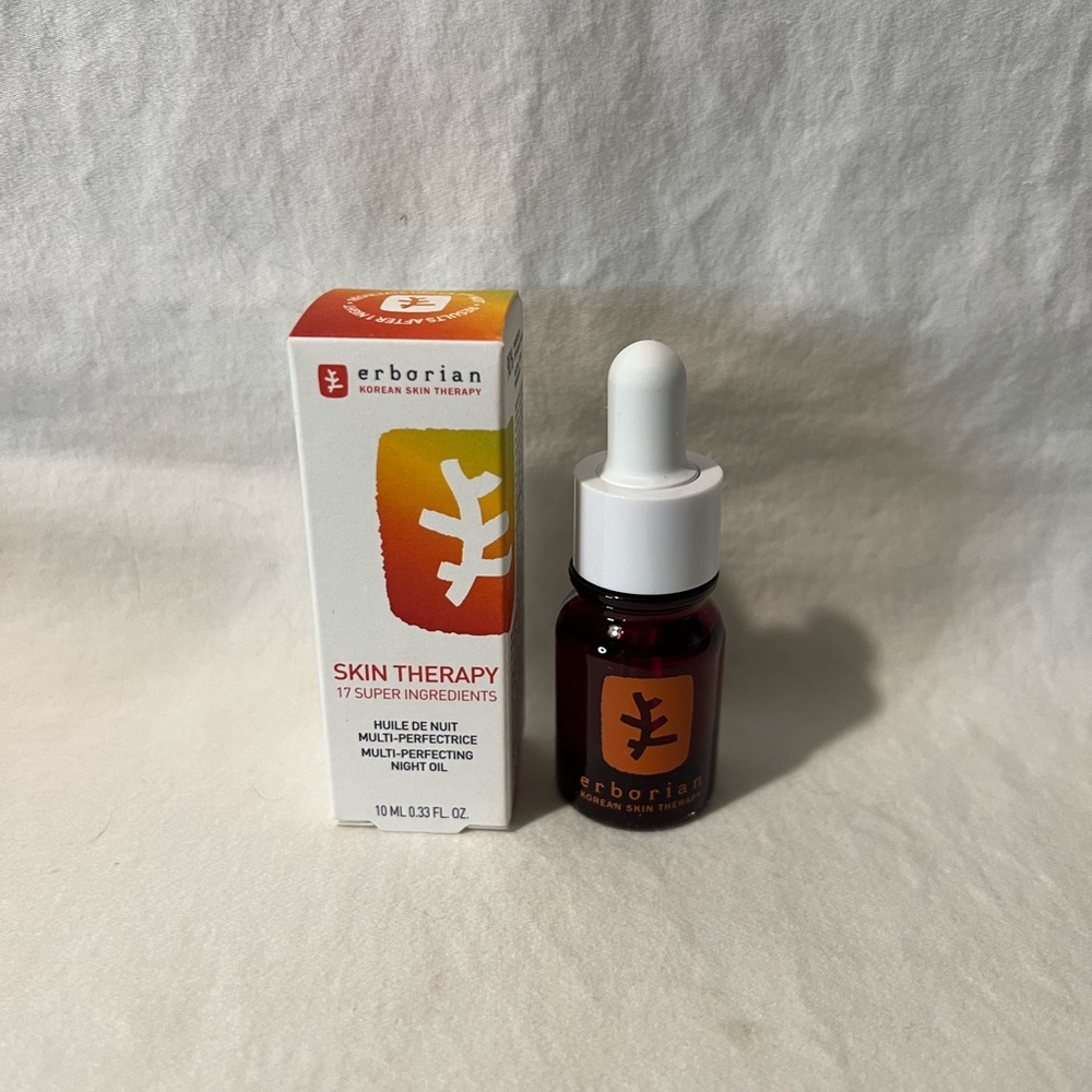 ERBORIAN Skin Therapy Multi-Perfecting Night Oil-Serum .33 fl oz